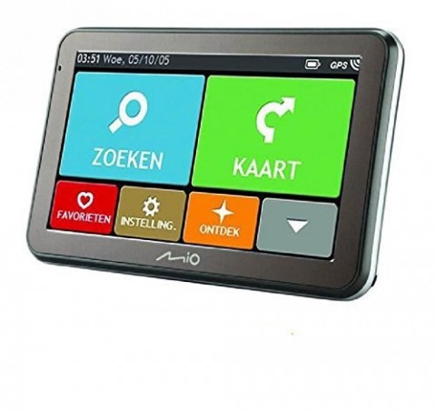 Navigacinė GPS sistema Mio 7670 5" TomTom žemėlapiai